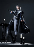 YourHighness -Wings of Silver- European Retro Style Prince Ouji Lolita Jacket Coat, Blouse, Pants, Cape and Accessories