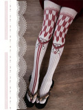 Red Maria -Taisho Roman- Japanese Wa Lolita Tights