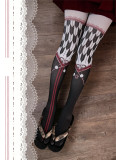 Red Maria -Taisho Roman- Japanese Wa Lolita Tights