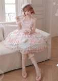 Dream Land -Candy Tribe- Cake Sweet Lolita JSK, OP Dress, Blouse and Accessories