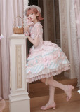Dream Land -Candy Tribe- Cake Sweet Lolita JSK, OP Dress, Blouse and Accessories
