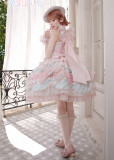 Dream Land -Candy Tribe- Cake Sweet Lolita JSK, OP Dress, Blouse and Accessories