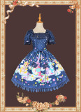 Infanta -Sleepy Bear- Sweet Lolita JSK, OP Dress, Headbow and Hairclips