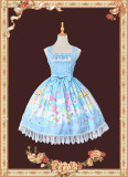 Infanta -Sleepy Bear- Sweet Lolita JSK, OP Dress, Headbow and Hairclips