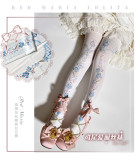 Red Maria -Iris Alice- Sweet Christmas Lolita Tights