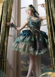 Star Cat -Zhulong's Spirit- Elegant Chinese Qi Lolita JSK and Accessories