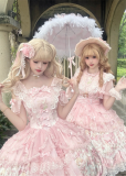 Cupid -Sweet Lolita Hat, Rosette Pin and Gloves