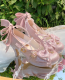 Crowned with Glowing Light - Elegant Shiny Satin Pointed High Heels Classic Lolita Shoes