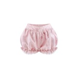 Cute Kawaii Pink Halter Mini Dress and Bloomer Shorts Set
