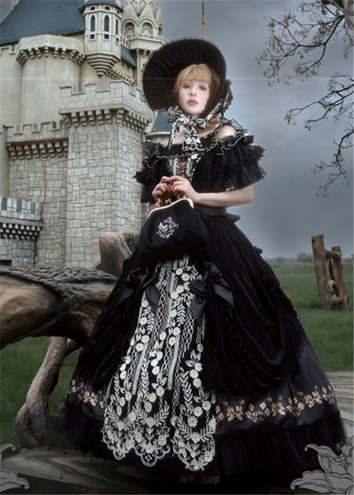 US$ 50.99 - Neo Ludwig -Primrose and Lily- Velvet Classic Lolita