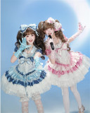 Morning Star - Magic Girl Idol Singing Stage Sweet Lolita Dress Full Set
