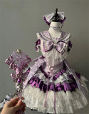 Morning Star - Magic Girl Idol Singing Stage Sweet Lolita Dress Full Set
