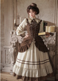 Withpuji -At Sunset- Ruffle Classic Lolita Dress Set