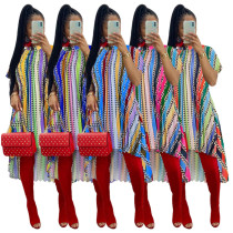 Sexy Fashion Multicolor Women's Dress