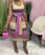 Round Neck Sleeveless New Sexy Dress