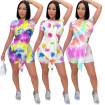 New Design Fashion Tie-Dye Printing Suit