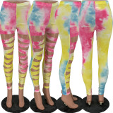 Personalized Tie-Dye Burnt Casual Pants