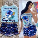Fashion Sexy Camisole Anime Pattern Suit