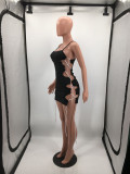 Cool Sexy Lace-Up Cut-Out Dress