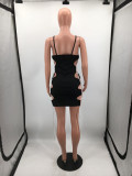 Cool Sexy Lace-Up Cut-Out Dress