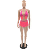 Sexy Tassel Bikini Two-Piece Set