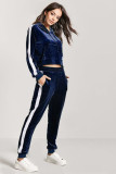 Fashion Leisure Autumn And Winter Sports Long-Sleeved Two-Piece Suit