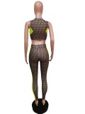 New Fashion Printed Casual Sports Suit