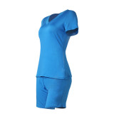 Pure Color Skinny High Stretch Suit