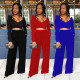 Sexy Solid Color Pocket Pleated Waist Two-Piece Suit