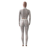 Sexy Lace Sports And Leisure Two-Piece Suit