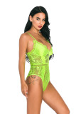 Sexy Lingerie Lace Concealed Buckle Open-file Bodysuit