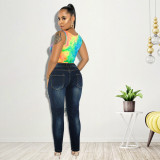 Summer New Style Rags Sexy Cloth Wash Water Fashion Jeans