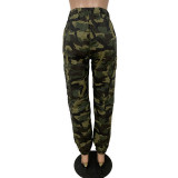 Autumn New Wish Fashion Casual Camouflage Overalls