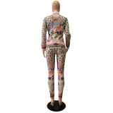 Autumn And Winter Long Digital Positioning Printing Suit