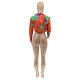 Fashion Casual Positioning Printing Small Suit Jacket