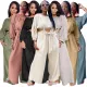 Fall/Winter Rayon Pleated Sling Strap Wide-leg Pants Suit