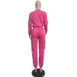 Autumn And Winter New Casual Loose Sweater Suit