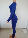 Autumn And Winter Fashion Brand Printed Sexy Tight-fitting Suit