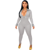 Fashion New Personality Sexy Color Matching Jumpsuit