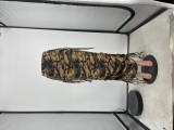 Fashion Camouflage Print Skirt
