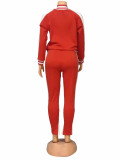 Fashion Slim Casual Sports Suit Three-color Explosive Style