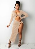 Autumn And Winter New Nightclub Sexy Long-sleeved Dress