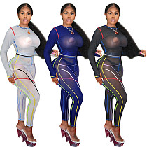 New Nightclub Style Fashion Sexy Color Edge Suit