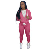 Autumn And Winter Twill Sweater Fabric Sports Suit