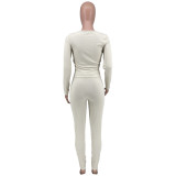 Hot Sale High Quality Pitted Cloth Deep V High Elastic Suit