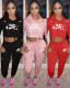 Hot Selling Letter Burnt Personality Slim Casual Suit