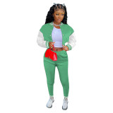 New Splicing Thick Air Layer Baseball Uniform Sports Suit