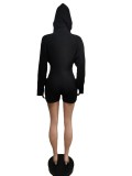 New Hot-selling Fashion Casual Hooded Jumpsuit