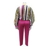 New Hot-selling Large Size Fashion Printing Suit