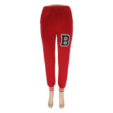 Wish Printing Net Red Fashion Casual Sports Trousers